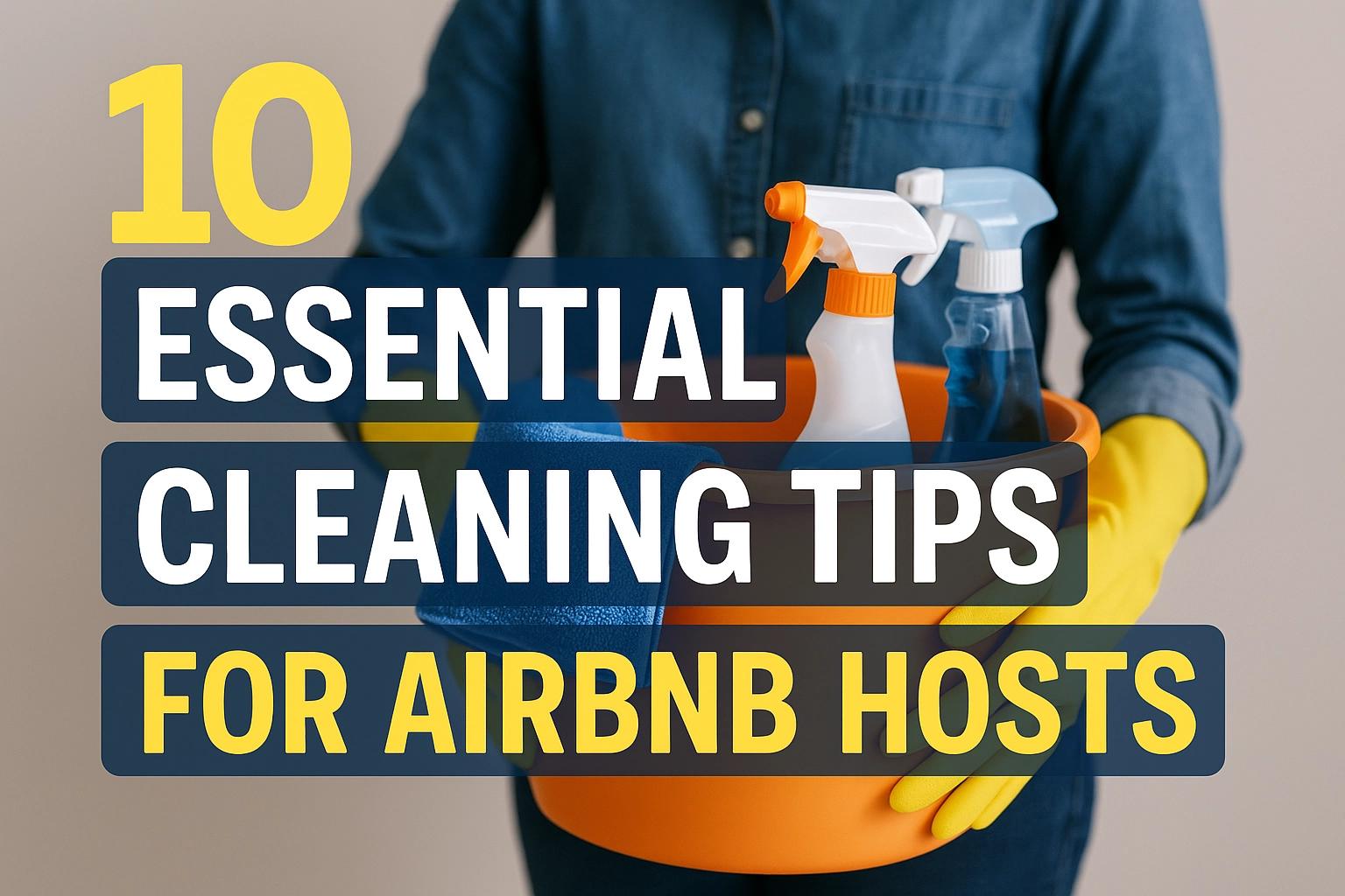 10 Essential Cleaning Tips for Airbnb Hosts