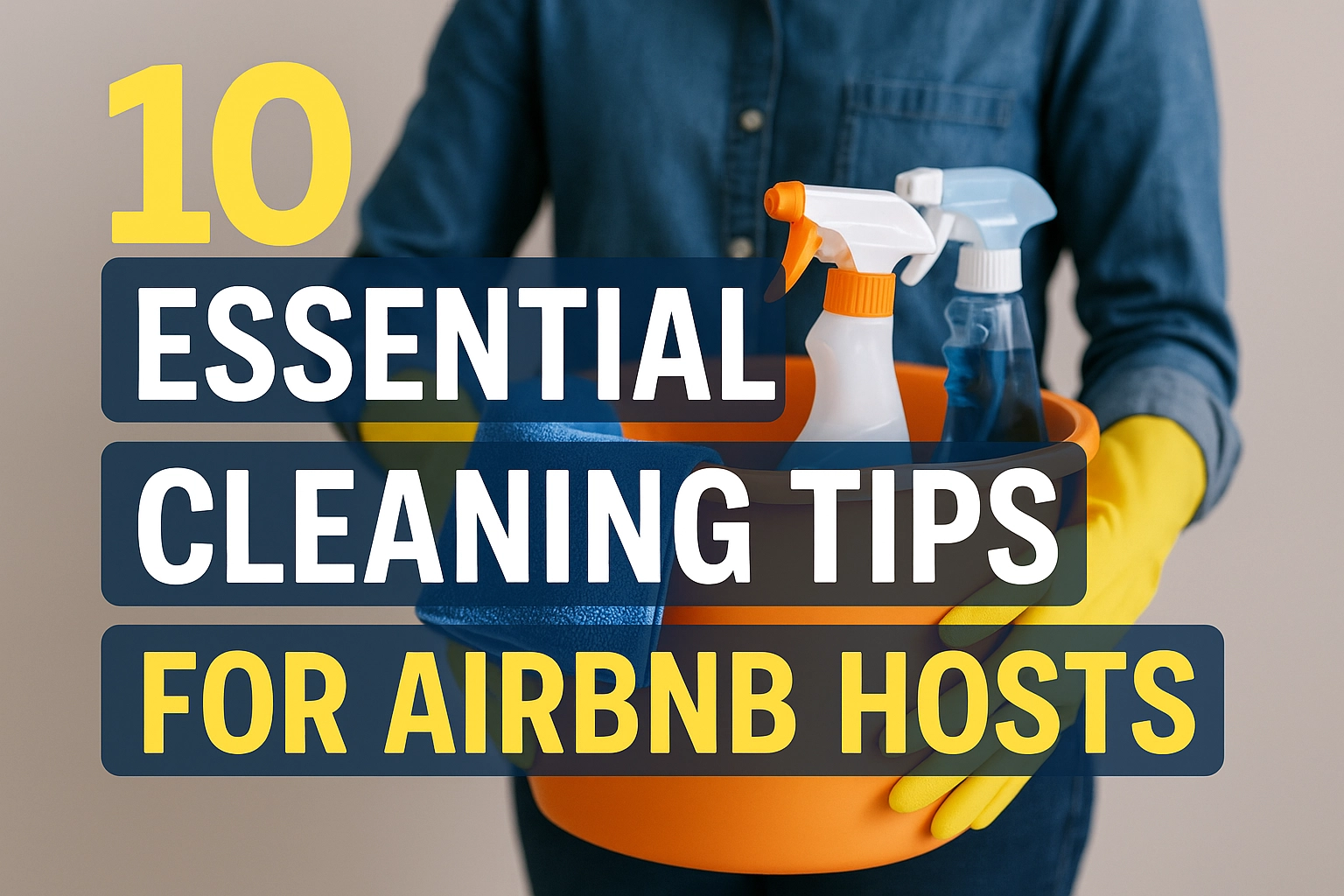 10 Essential Cleaning Tips for Airbnb Hosts