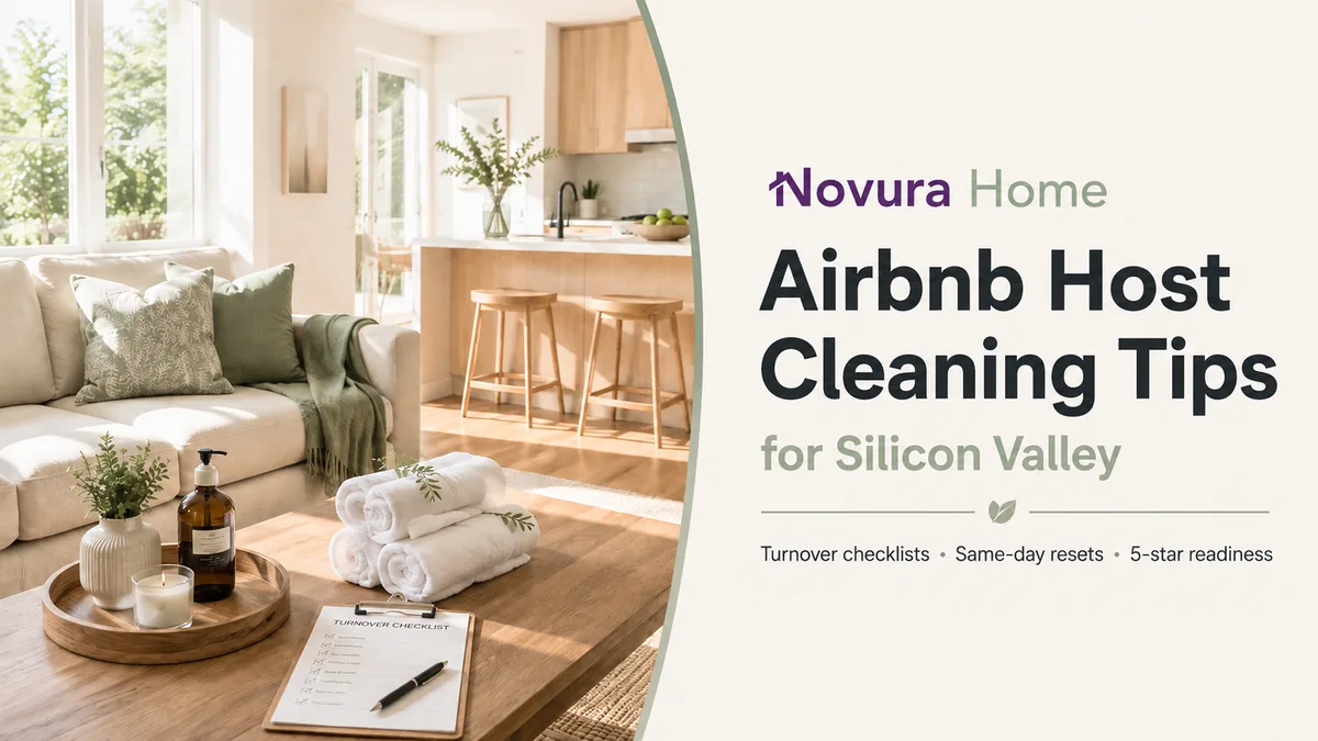 Airbnb Host Cleaning Tips for Silicon Valley